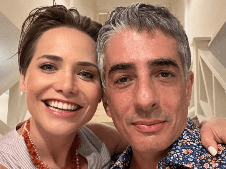 Atores Letícia Colin e Michel Melamed