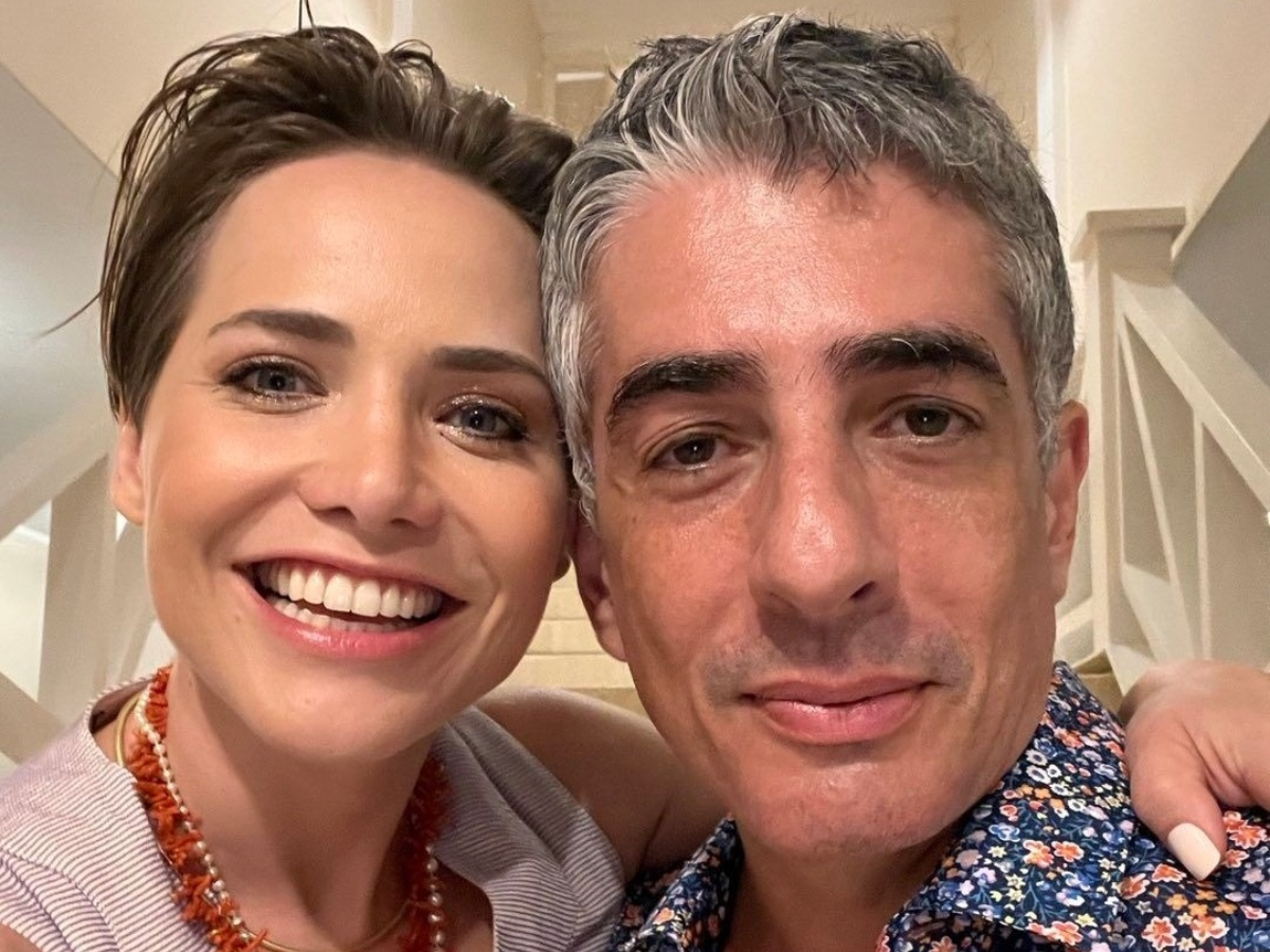 Atores Letícia Colin e Michel Melamed