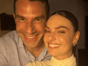 Atriz Ísis Valverde e o empresário Marcus Buaiz