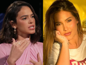 A atriz Bruna Marquezine e a influenciadora Virginia Fonseca