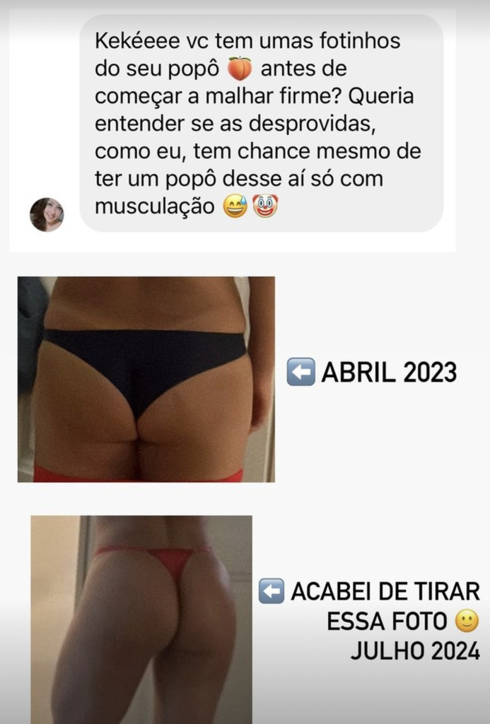 Kéfera Buchmann mostra seu bumbum