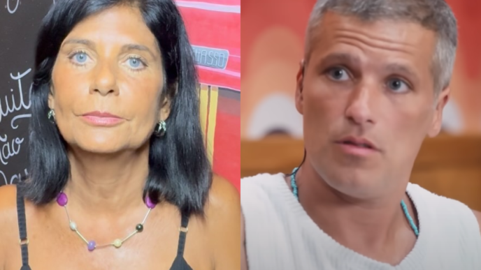 Ator Bruno Gagliasso e sua mãe, Lúcia Gagliasso