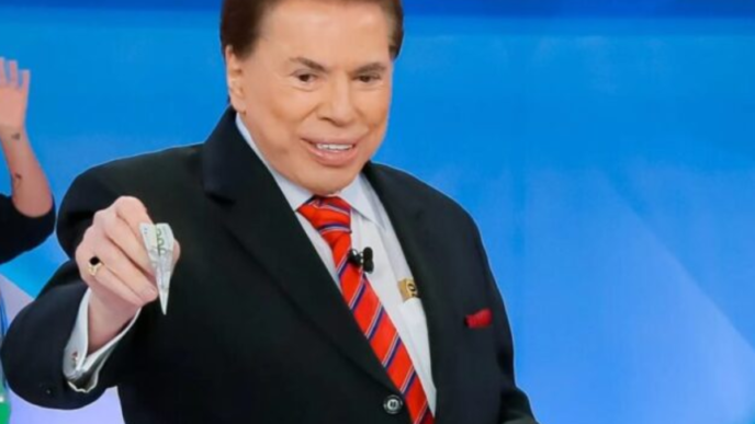 Apresentador Silvio Santos