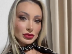 Modelo e ex-participante de A Fazenda Andressa Urach