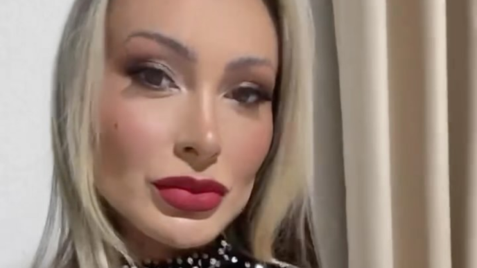 Modelo e ex-participante de A Fazenda Andressa Urach