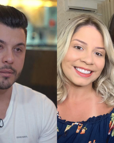 Murilo Huff e Marília Mendonça com sua mãe, Dona Ruth