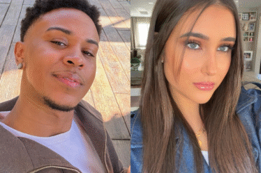 Ator Jean Paulo Campos e médica Ana de Luca, sua nova namorada