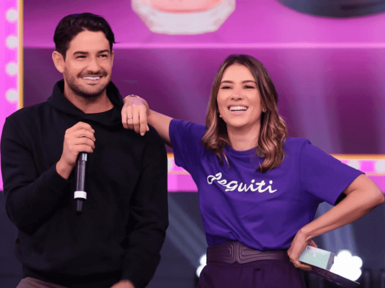 Jogador Alexandre Pato e Rebeca Abravanel, uma das filhas de Silvio Santos