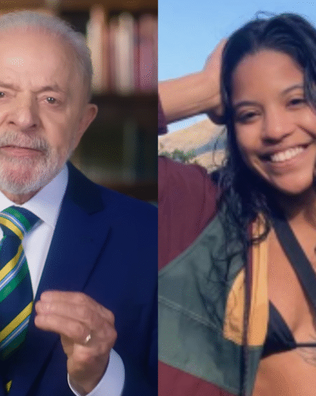 Presidente Lula e Juliana Marins
