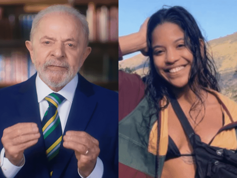 Presidente Lula e Juliana Marins