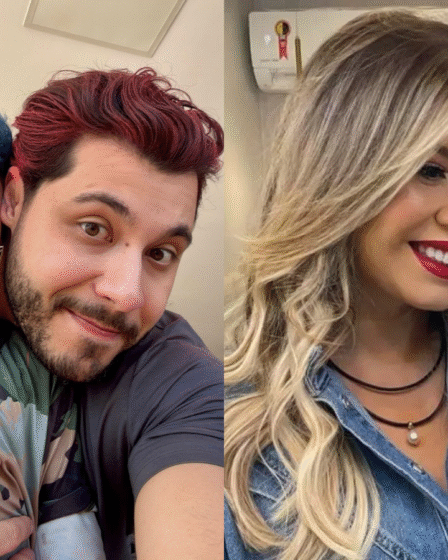 Cantores Murilo Huff e Marília Mendonça e Léo, o filho que têm juntos