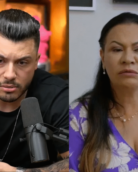 Murilo Huff e Dona Ruth, mãe de Marília Mendonça