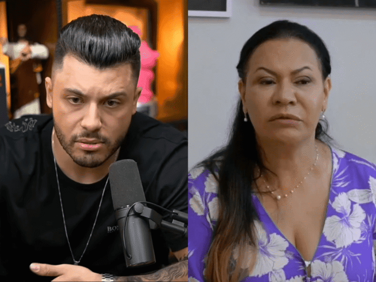 Murilo Huff e Dona Ruth, mãe de Marília Mendonça