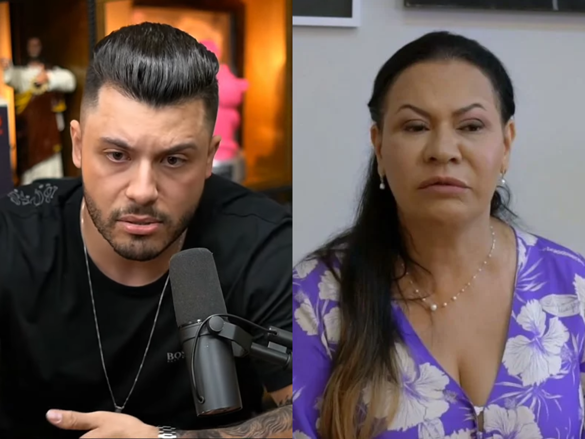 Murilo Huff e Dona Ruth, mãe de Marília Mendonça