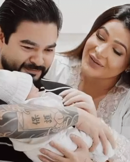 Yudi Tamashiro, Mila Braga e o filho Davi