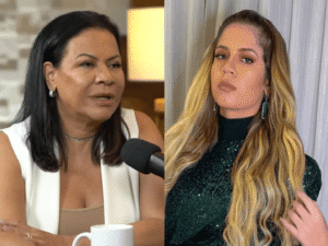 A cantora Marília Mendonça e sua mãe, Dona Ruth