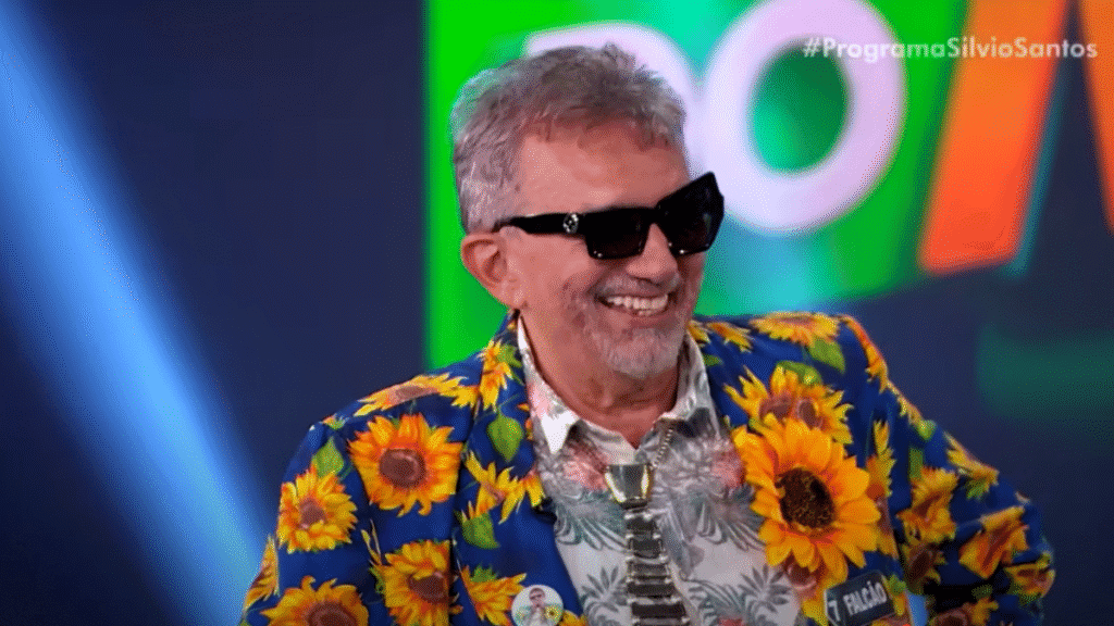 Falcão no programa Silvio Santos