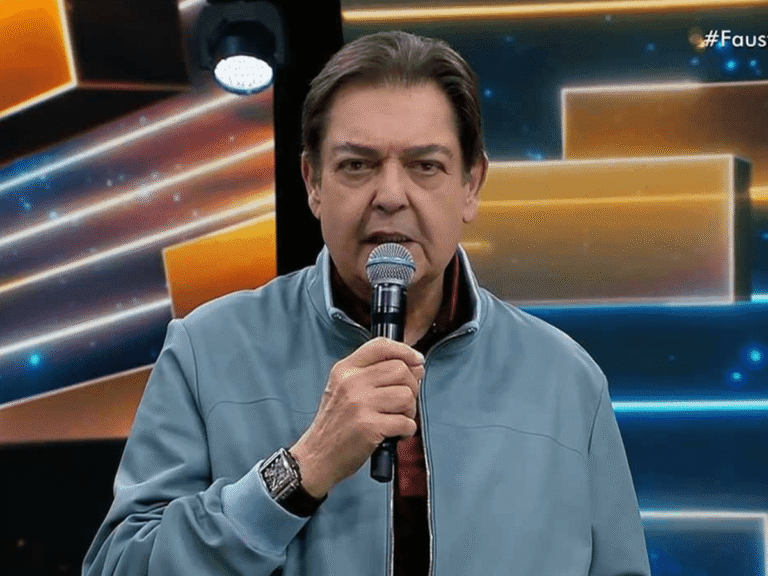 Faustão, o apresentador Fausto Silva