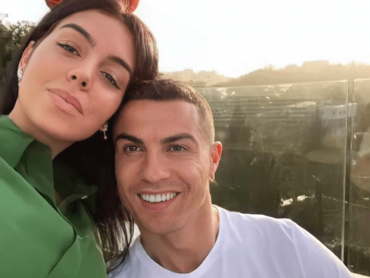 Modelo Georgina Rodríguez e jogador Cristiano Ronaldo