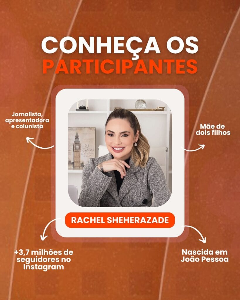 Jornalista e apresentadora Rachel Sheherazade