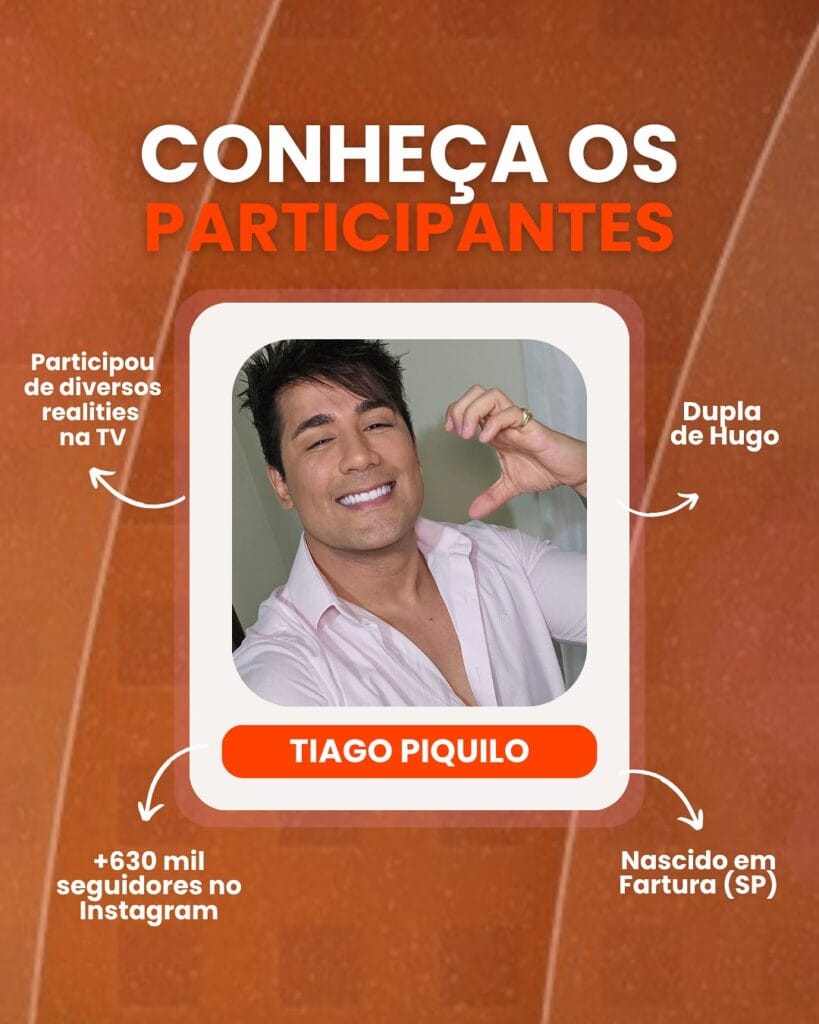 Cantor Tiago Piquilo