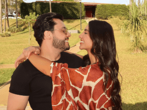 Influenciadora Gabriela Versiani e cantor Murilo Huff