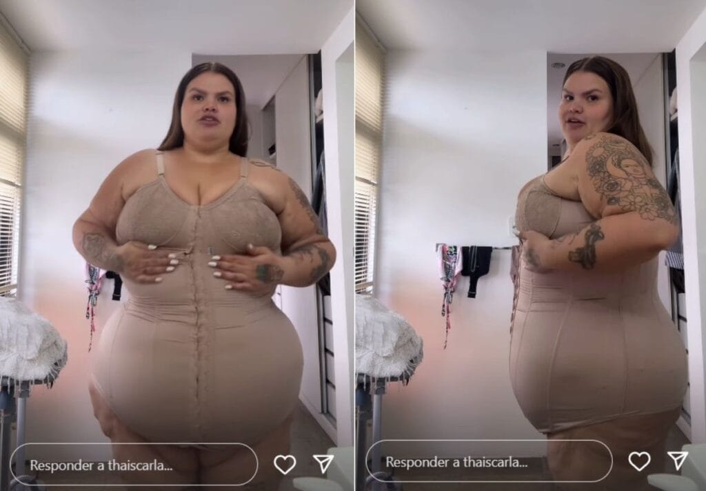 Thais Carla mostra corpo