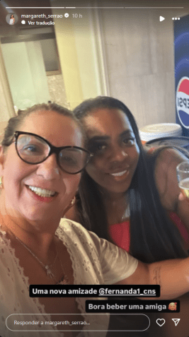 Mães de Virginia Fonseca e Vinicius Júnior