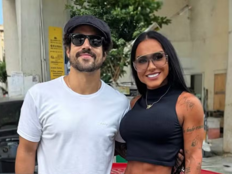 Influenciadora Kamila Simioni e ator Caio Castro