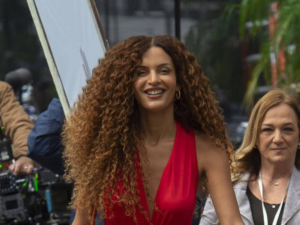 Atriz Gabriela Loran, da novela Três Graças