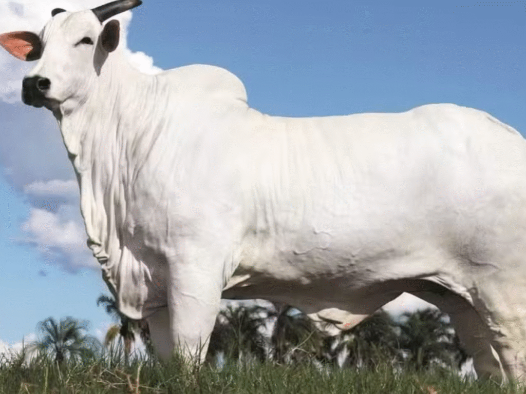 Vaca comprada pela marca do cantor Murilo Huff