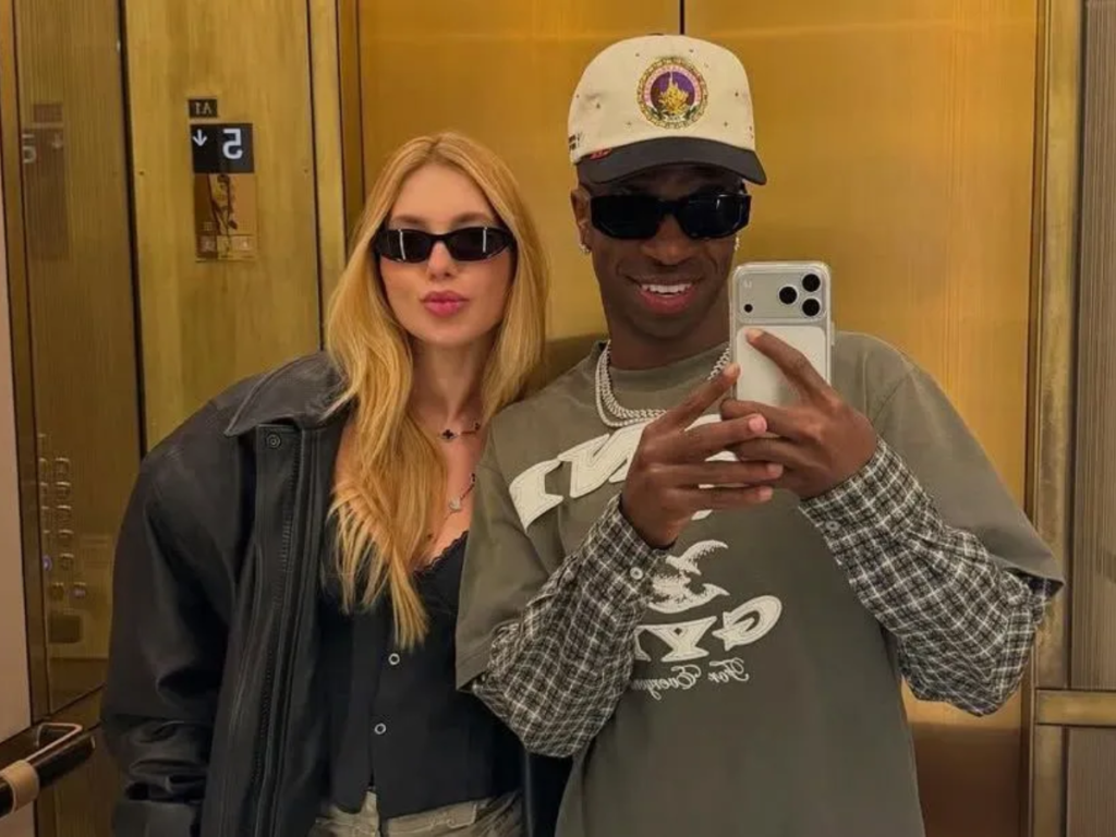 Influenciadora Virginia Fonseca e o jogador Vinicius Junior, o Vini Jr