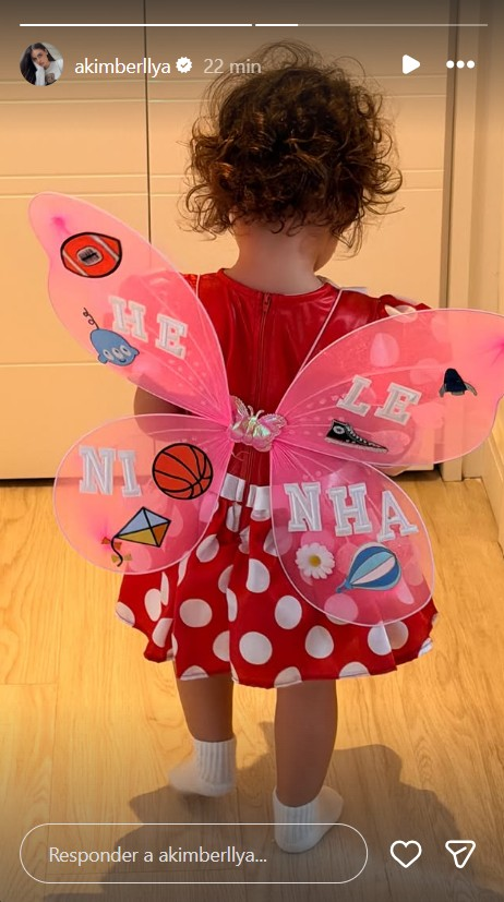 Helena, filha de Neymar e Amanda Kimberlly
