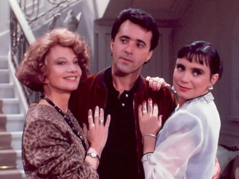 Atores da novela Rainha da Sucata, Glória Menezes, Tony Ramos e Regina Duarte