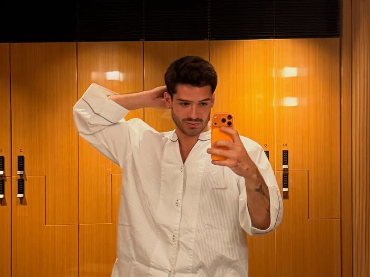 Ator e filho de Leonardo, João Guilherme