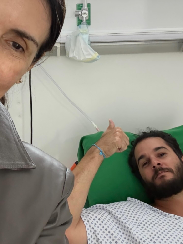 Apresentadora Fátima Bernardes e o namorado, o deputado federal Túlio Gadêlha