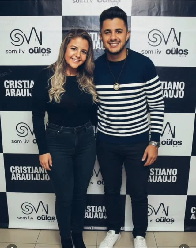 Cantor Cristiano Araújo e a irmã Ana Cristina Araújo