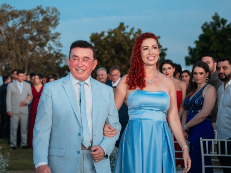 Cantor Amado Batista e sua filha, Lorena Batista