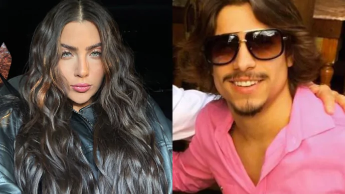 Atriz Jade Picon e o empresário Alan Faria Bissoli