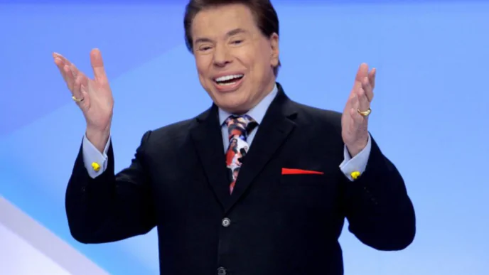 Apresentador e dono do SBT, Silvio Santos