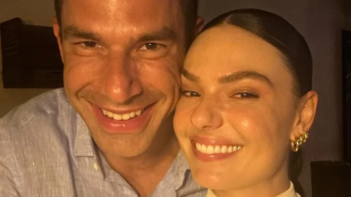 Atriz Ísis Valverde e o empresário Marcus Buaiz