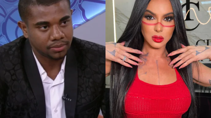 Davi Brito, campeão do BBB 24, e Tamires Assis, musa do festival de Parintins