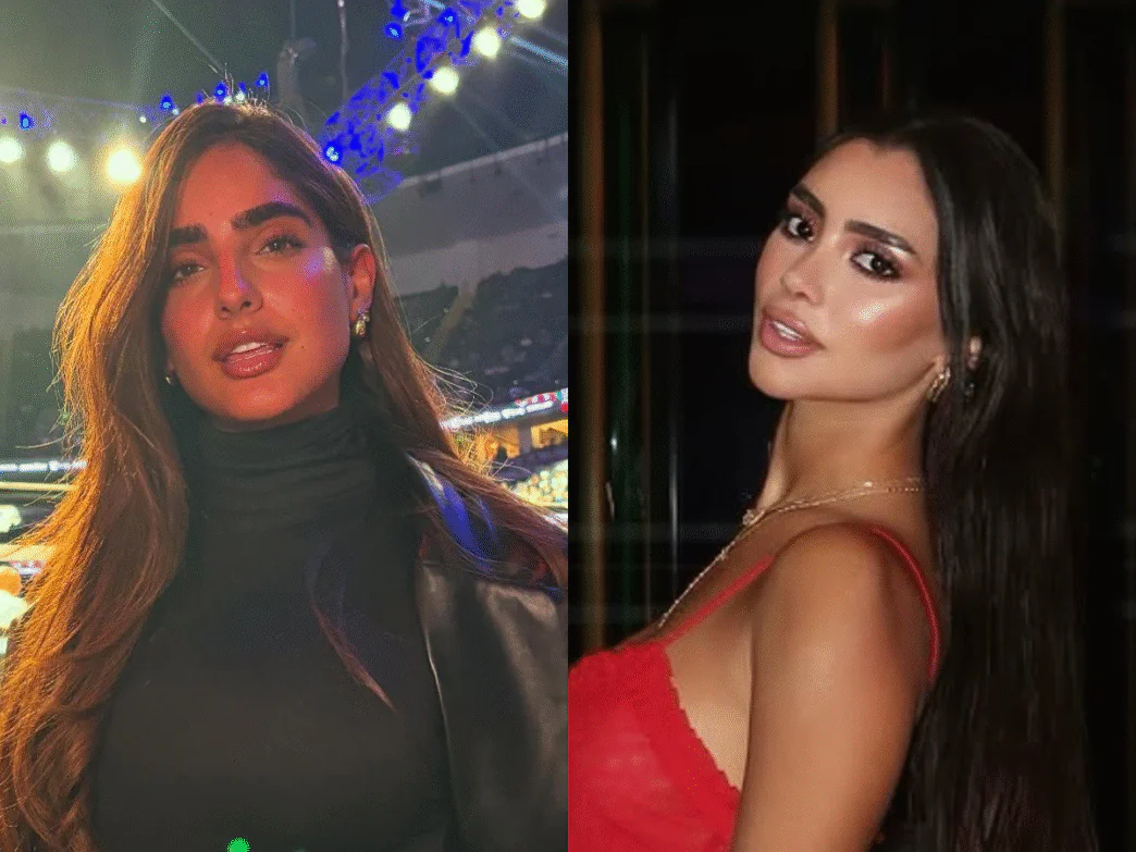 Influenciadora Isabella Ladera e modelo Victoria Ruiz