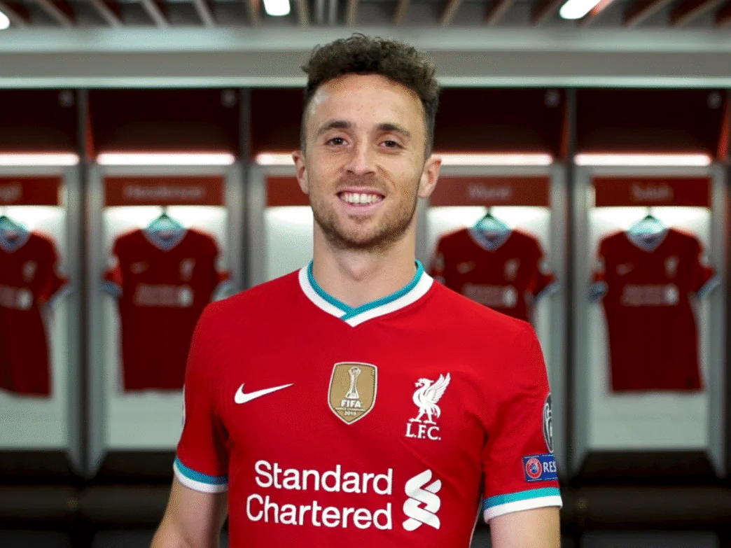 Diogo Jota, atacante da seleção de Portugal e do Liverpool