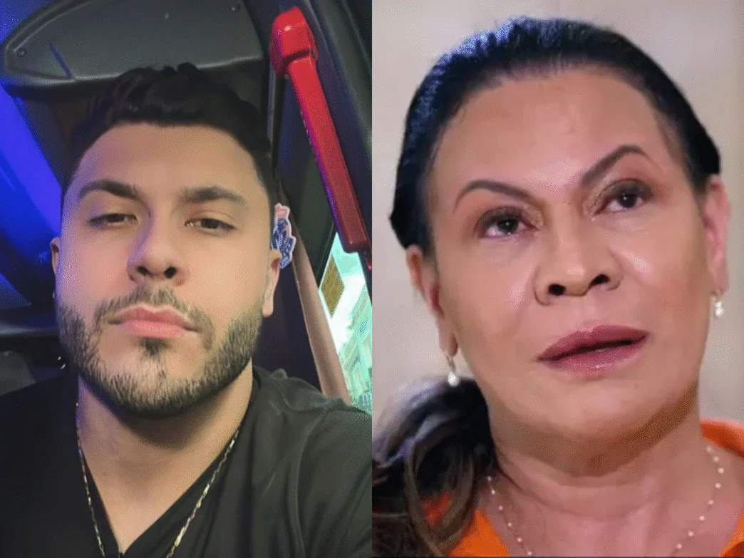 Murilo Huff e Dona Ruth, mãe de Marília Mendonça