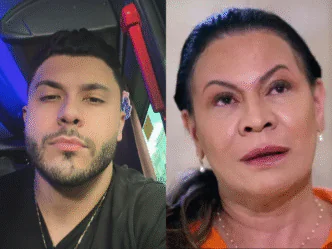 Murilo Huff e Dona Ruth, mãe de Marília Mendonça