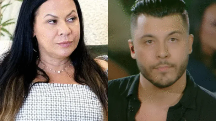 Murilo Huff e Dona Ruth, mãe de Marília Mendonça