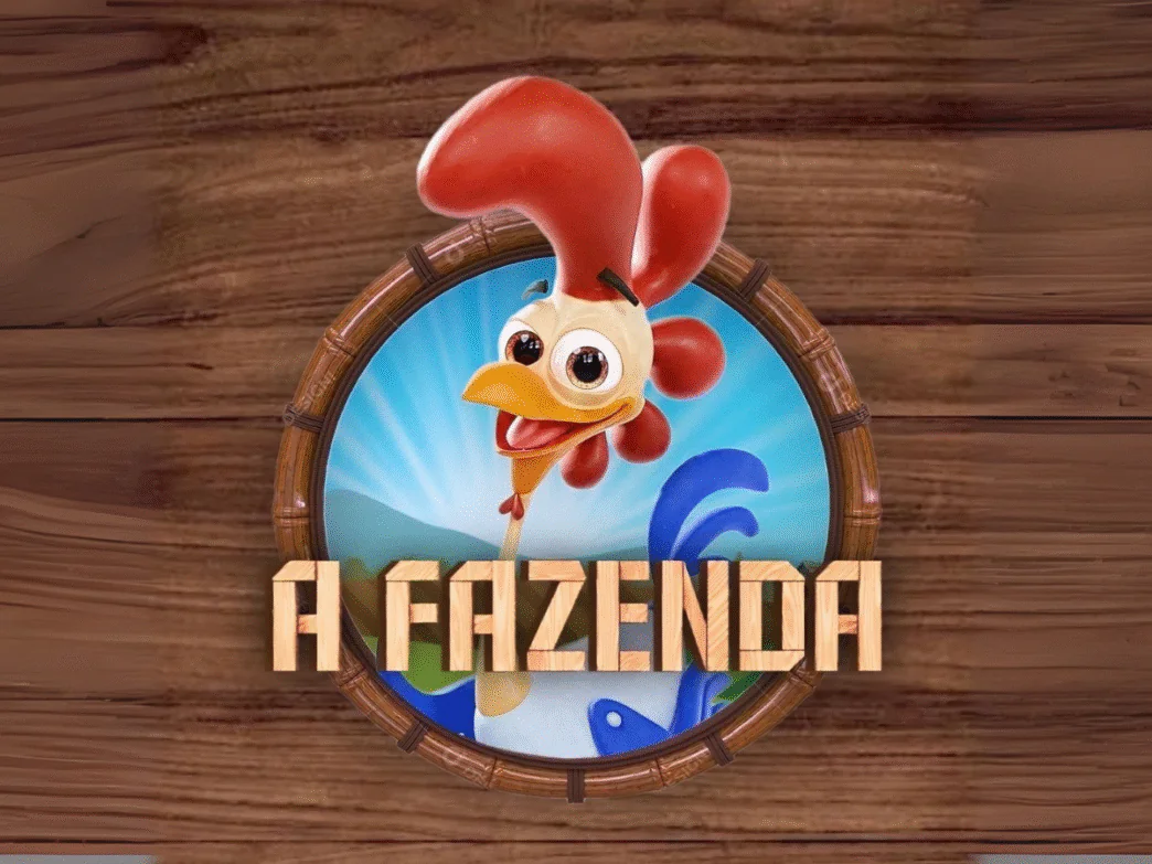 Logo do reality show A Fazenda, da Record