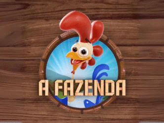 Logo do reality show A Fazenda, da Record
