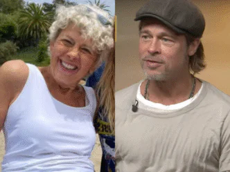 Ator Brad Pitt, e sua mãe, Jane Etta Pitt